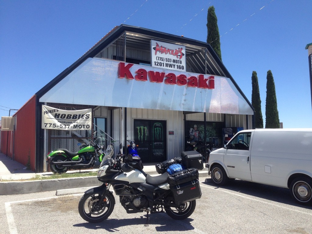 Parker's Kawasaki at Pahrump, NV
